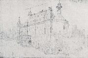 Albrecht Durer The City hall of Alx-la-Chapelle china oil painting artist